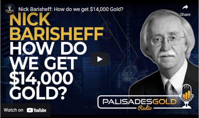 Nick Barisheff: How Do We Get $14000 Gold? - BMG
