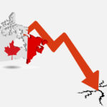 Canadian Real Estate Prices Slip, Lower Peaks Print Bearish Sign