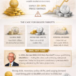 Gold Headed To $6,000 This Year, Silver To $133, But Expect 30% Price Swings—AuAg Funds